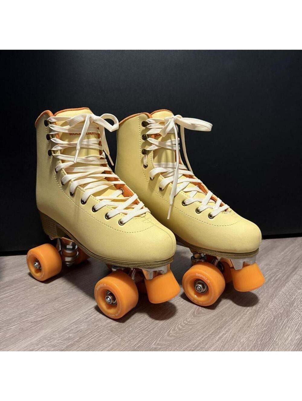 Impala Skate Yellow and Tan Skates-skateboards-scooter